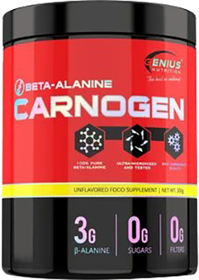 Акція на Аминокислота Genius Nutrition Carnogen beta-alanine 300 г (5402956145968) від Rozetka UA