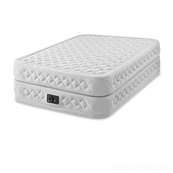

Надувная кровать Intex 64490-1 (152х203х51 см) встроенный насос двуспальная Белая
