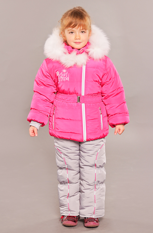 

Комплект (куртка + полукомбинезон) Алиса 014 30 92-98 см Малина