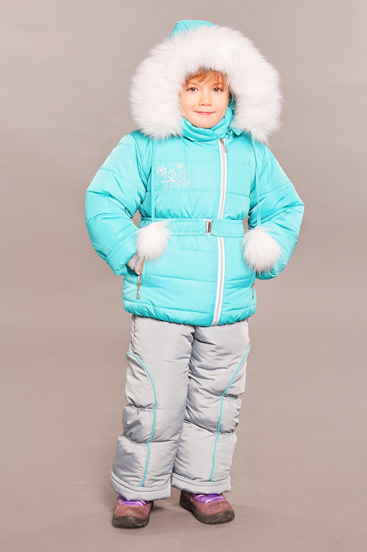 

Комплект (куртка + полукомбинезон) Алиса 022 30 92-98 см Бирюза