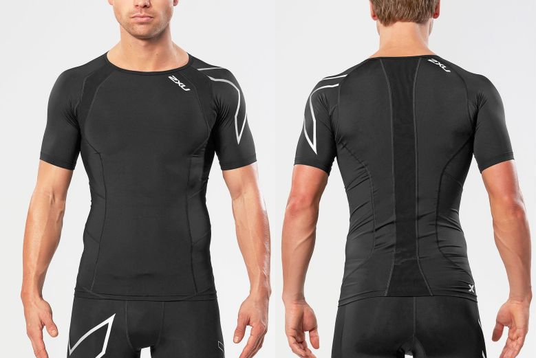 

Мужская компрессионная футболка Compression S/S Top 2XU S MA2307a