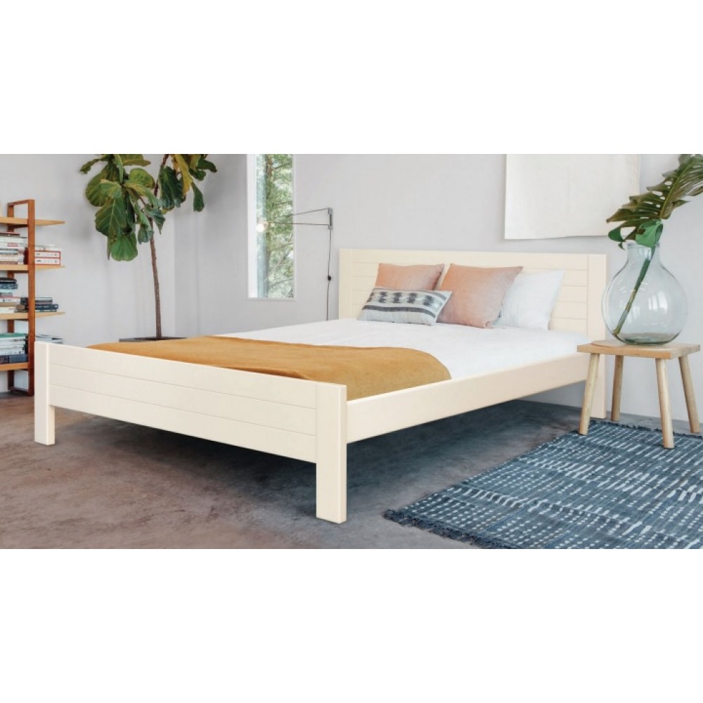 

Кровать деревянная из сосны Дакар 160x200 слоновая кость цвет Stemma
