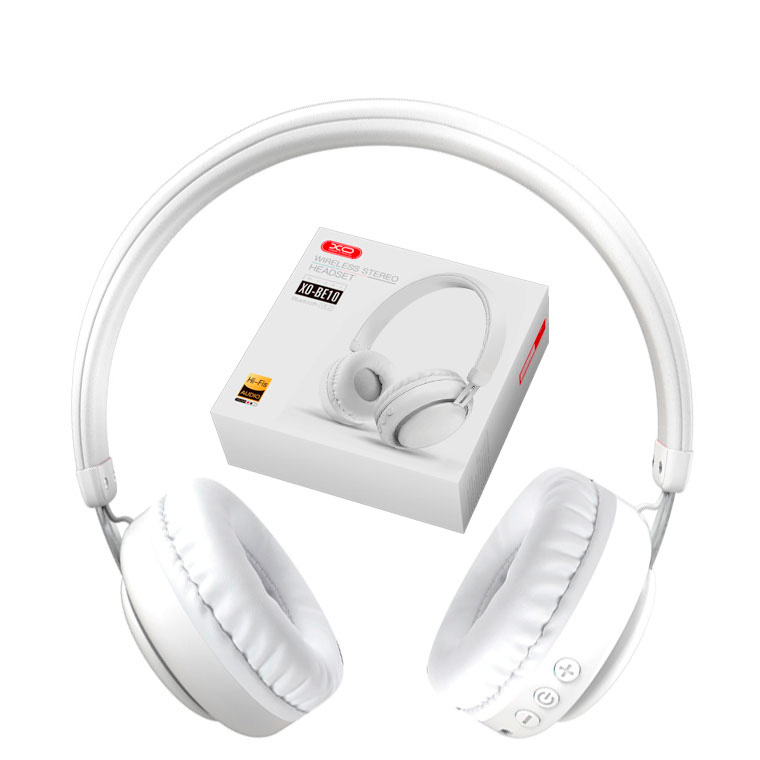 

Bluetooth наушники с микрофоном XO BE10 белые