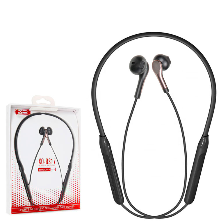

Bluetooth наушники с микрофоном XO BS17 черные