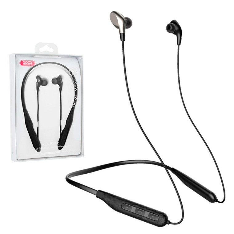 

Bluetooth наушники с микрофоном XO BS12 черные
