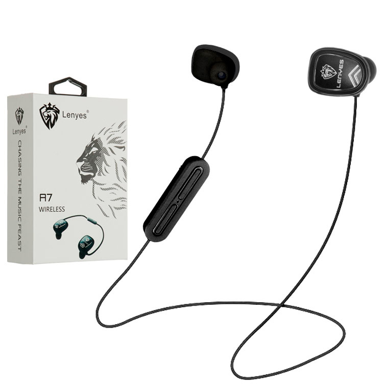 

Bluetooth наушники с микрофоном Lenyes A7 черные