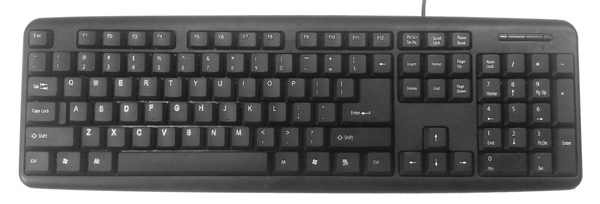 

Клавіатура Gembird KB-103-UA Black