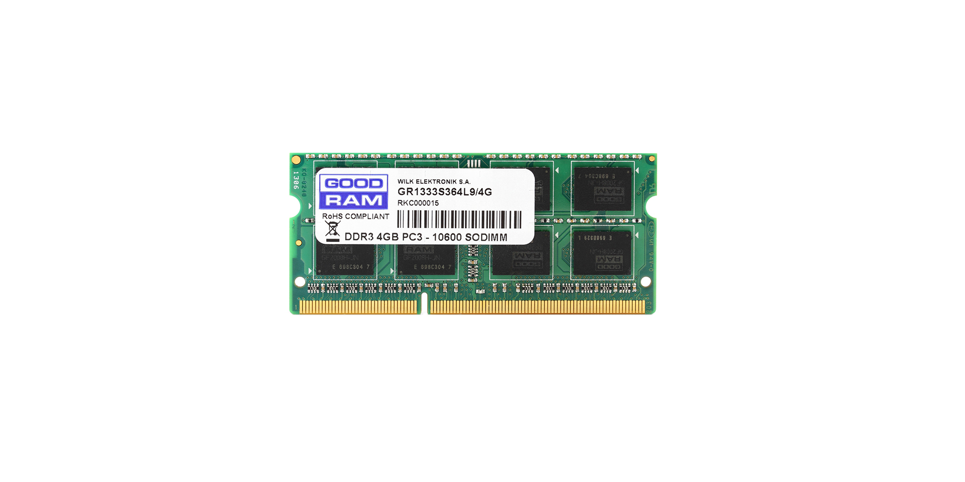 

Оперативная память Goodram DRAM SODIMM DDR3 2GB