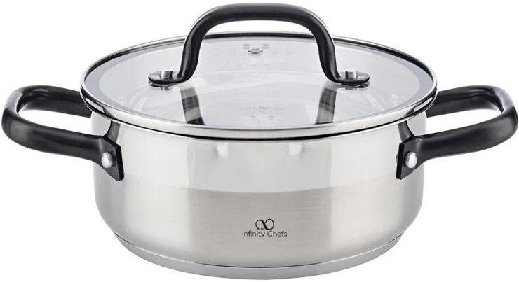 

Кастрюля Bergner Infinity Chefs Vita 9л из нержавеющей стали, индукционная
