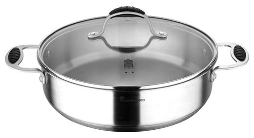 

Сотейник Bergner Master Pro Granity 4.5л с крышкой, индукция