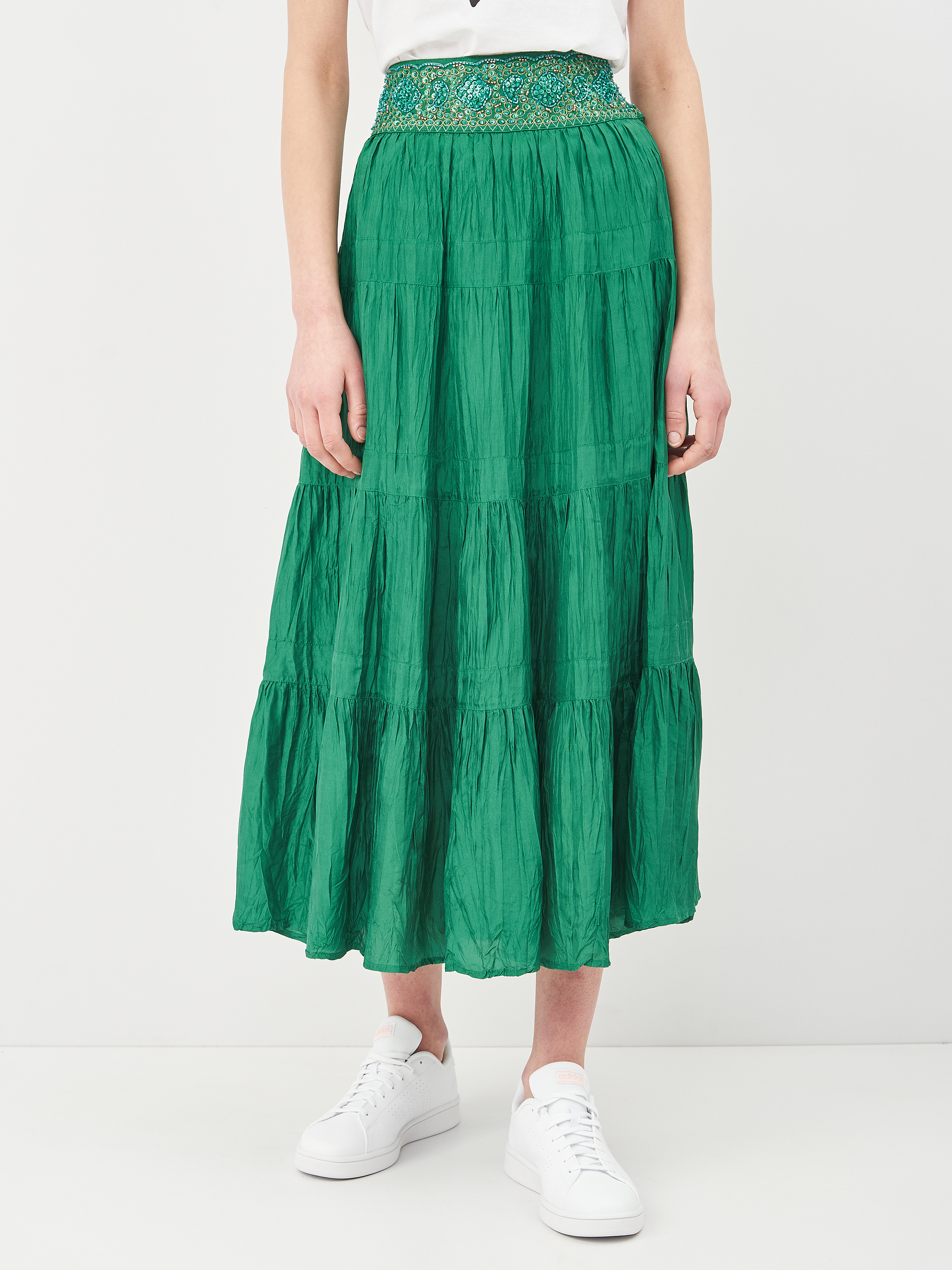 

Юбка BCBGMAXAZRIA smixb04800085 M Изумрудная