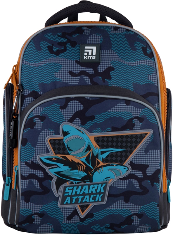 

Рюкзак Kite Education 830 г 36x29x16.5 см 15.5 л Темно-серый (K21-706S-1)