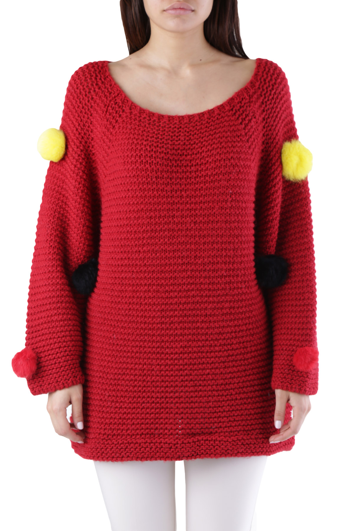 

Свитер Cristina Gavioli Red S красный