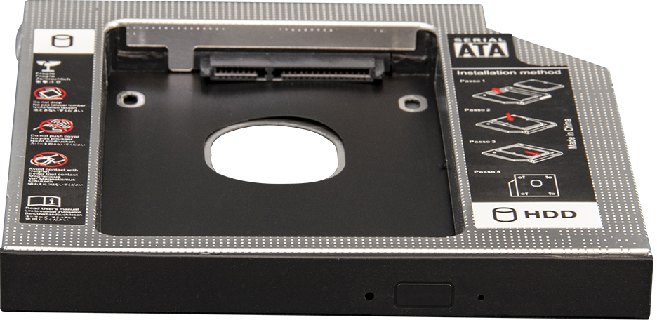Адаптер для ноутбука V-T Optibay DVD to HDD/SSD (Optibay 9,5mm)