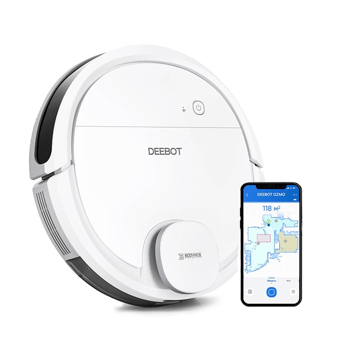 

Робот-пылесос ECOVACS DEEBOT OZMO 900 White