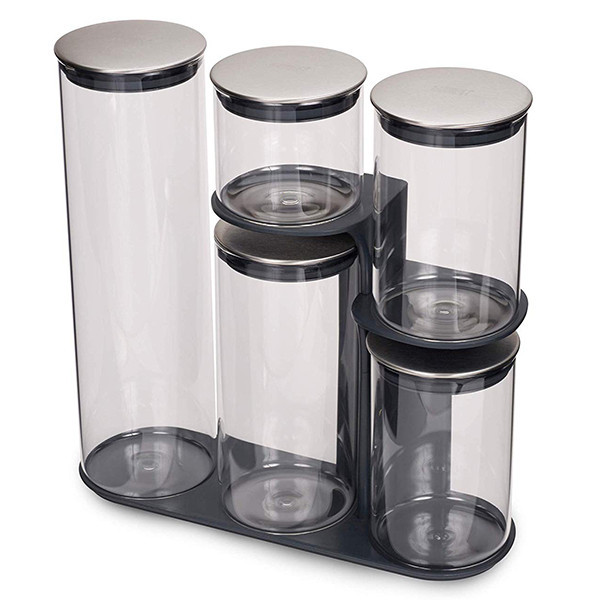 

Набор емкостей для хранения Joseph Joseph Podium 100 Glass Storage Container Set 6 (5+1) предметов 95035