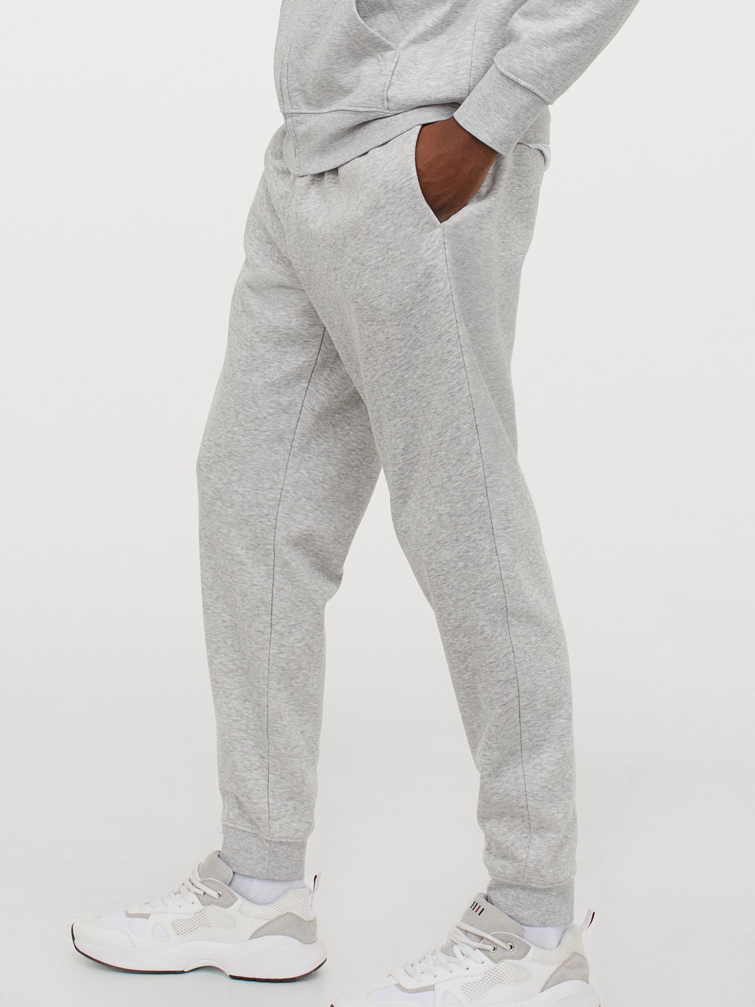 

Спортивные брюки H&M 8980452dm M Светло-серый меланж