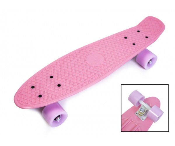 

Пенниборд 22 (Penny Board), Нежно-розовый