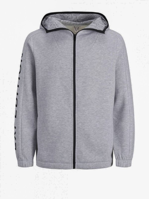 

Толстовка Jack & Jones 12179645-54013 M Light Grey Melange