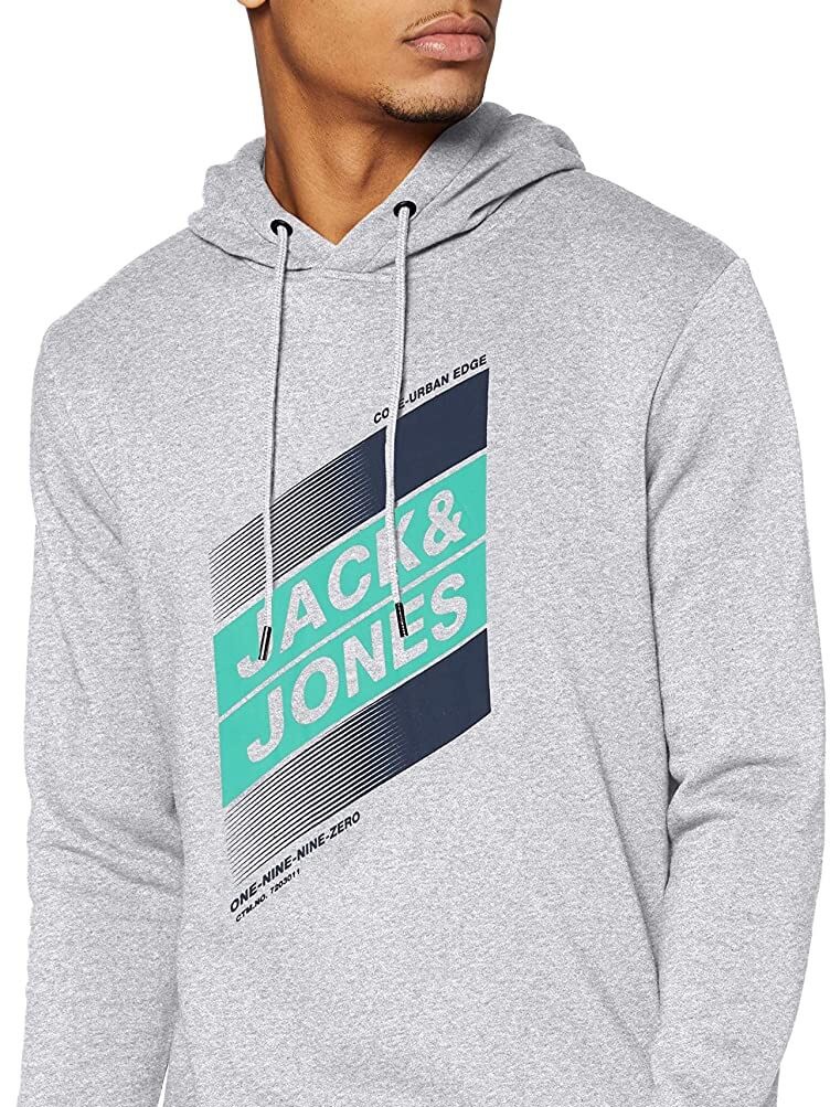 

Худи Jack & Jones 12182463-54013 M Light Grey Melange