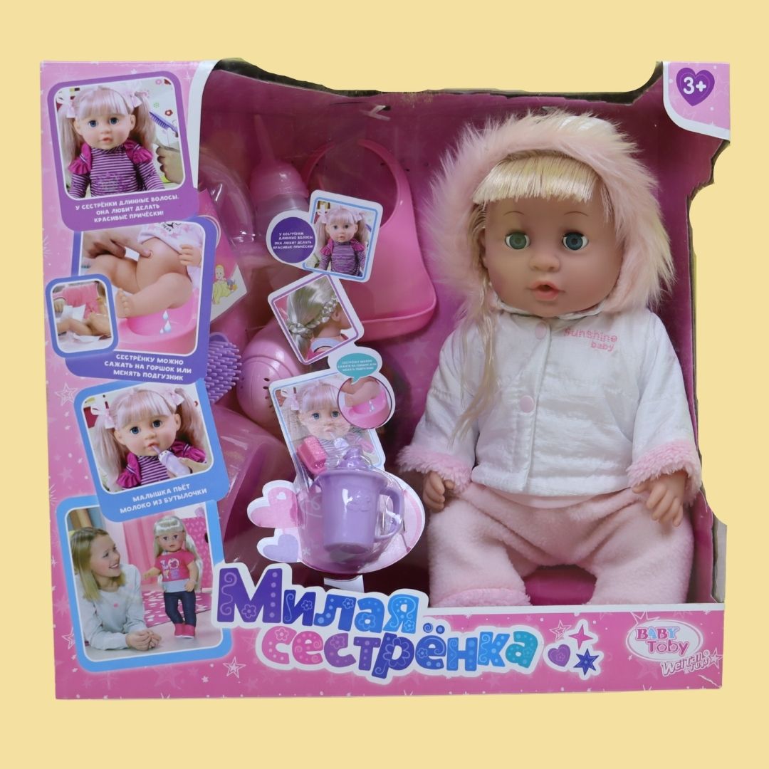 

Пупс функциональный Baby Toby (317003)