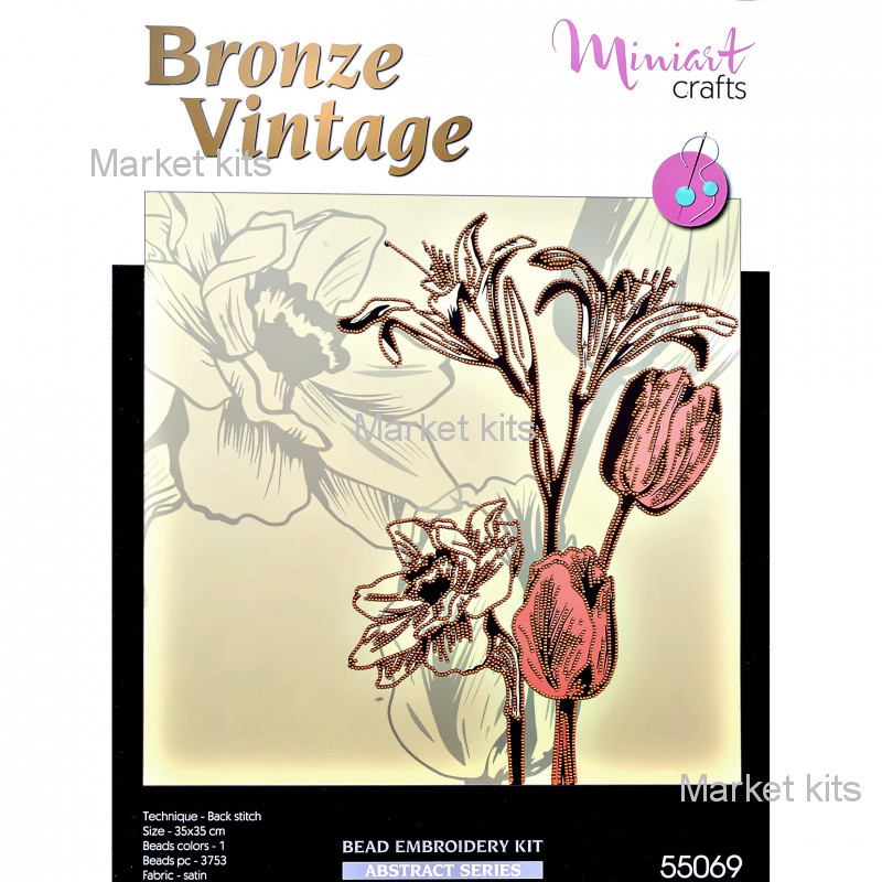 

Набор для вышивания "Бронзовый Винтаж" Miniart Crafts (Miniart-Crafts55069)