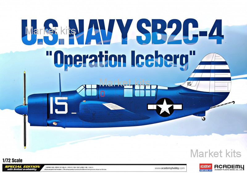 

Бомбардировщик SB2C-4 "Операция Айсберг" 1:72 ACADEMY (AC12545)