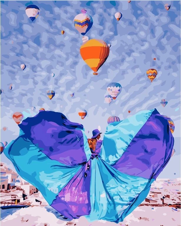 

Картина по номерам BrushMe GX24906 40*50 cм Каппадокия