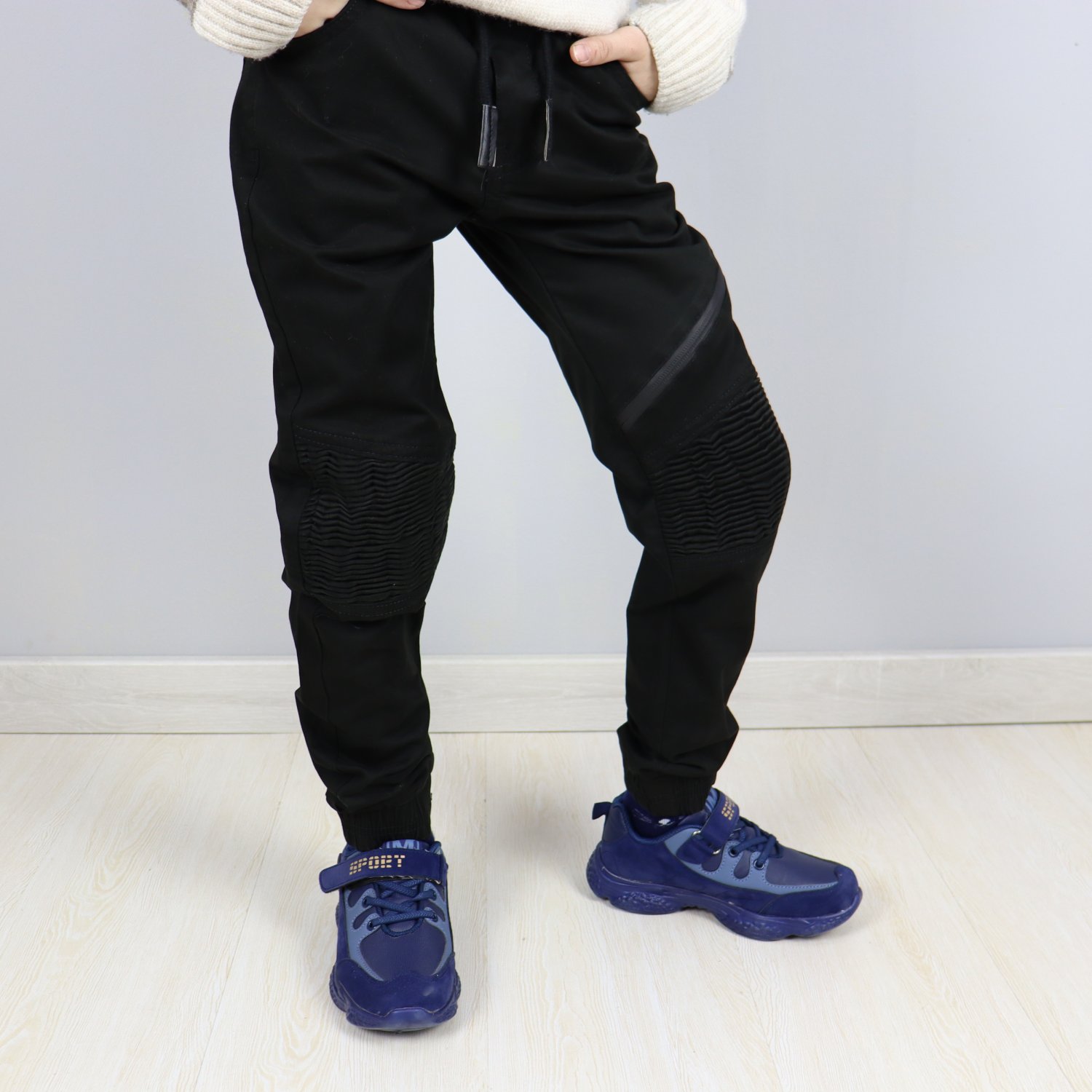 

Джоггеры для мальчика Grace (81603чер) Размер 164, 164 см Черный