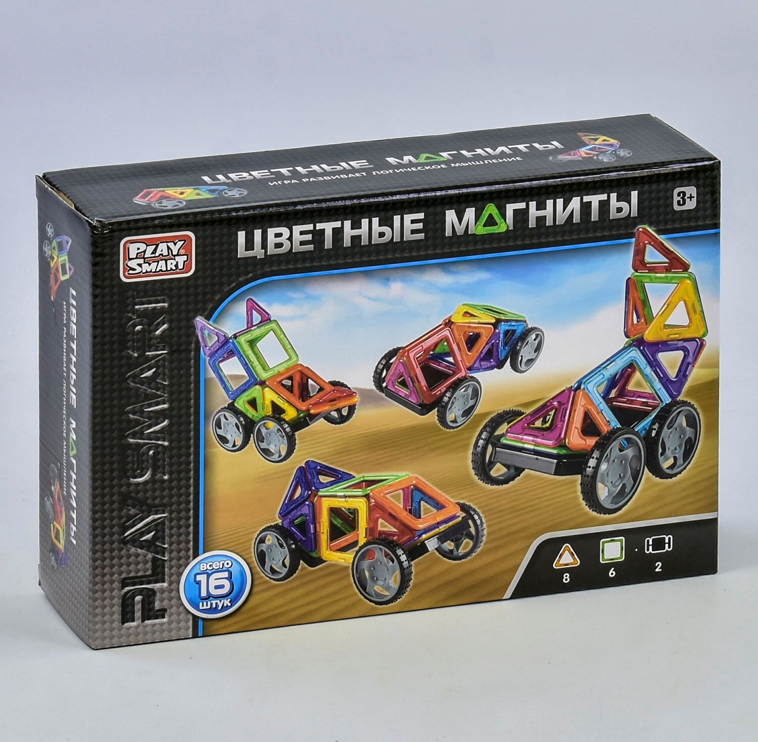 

Конструктор магнитный Play Smart (2426)
