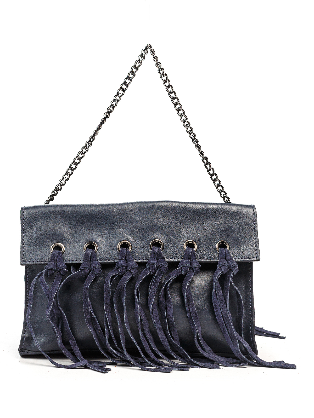 

Клатч Italian Bags 1810_blue Кожаный Синий