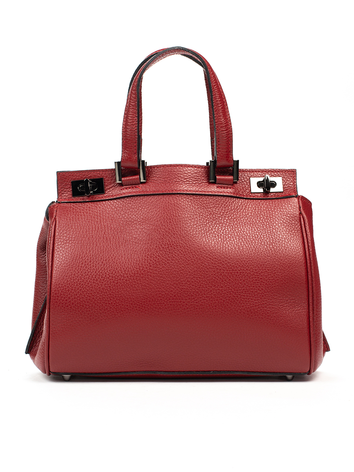 

Деловая Сумка Italian Bags 556109_red Кожаная Красный