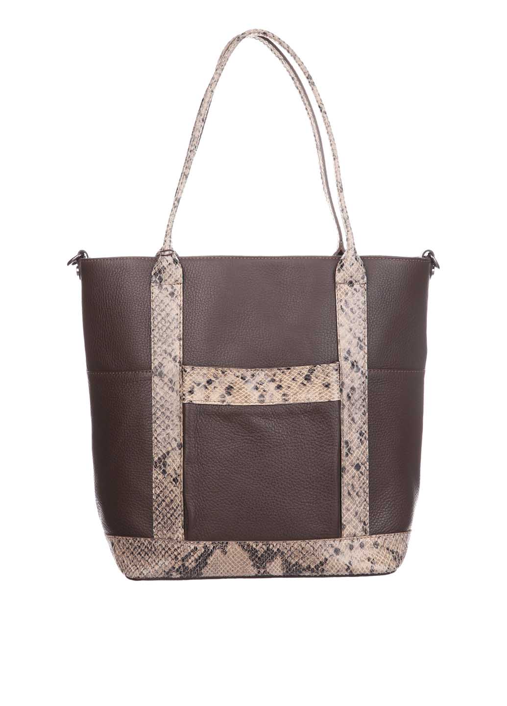 

Сумка На Каждый День Amelie Pelletteria 562094_dark_brown Кожаная Коричневый