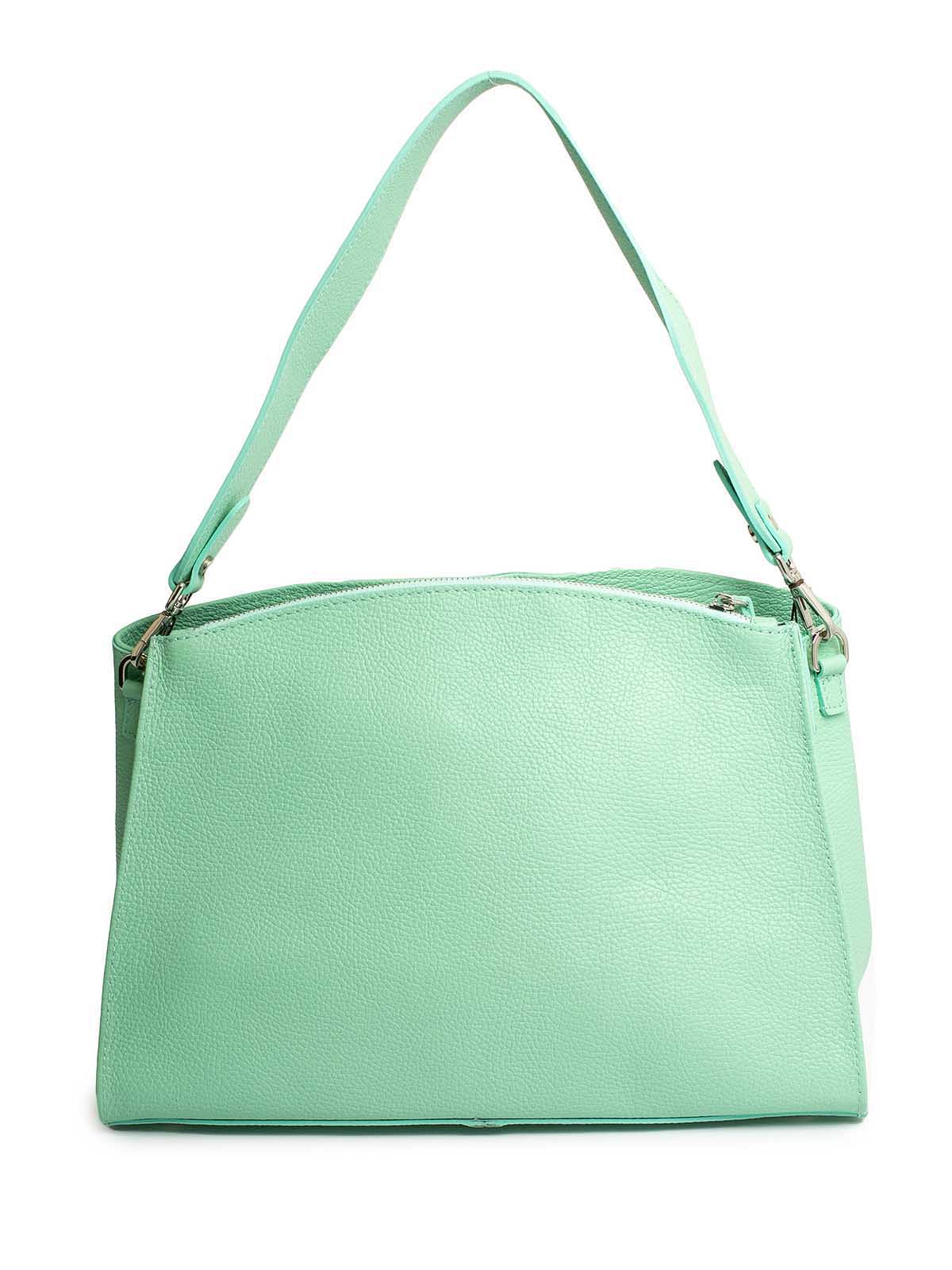 

Сумка На Каждый День Italian Bags 11101_green Кожаная Зеленый