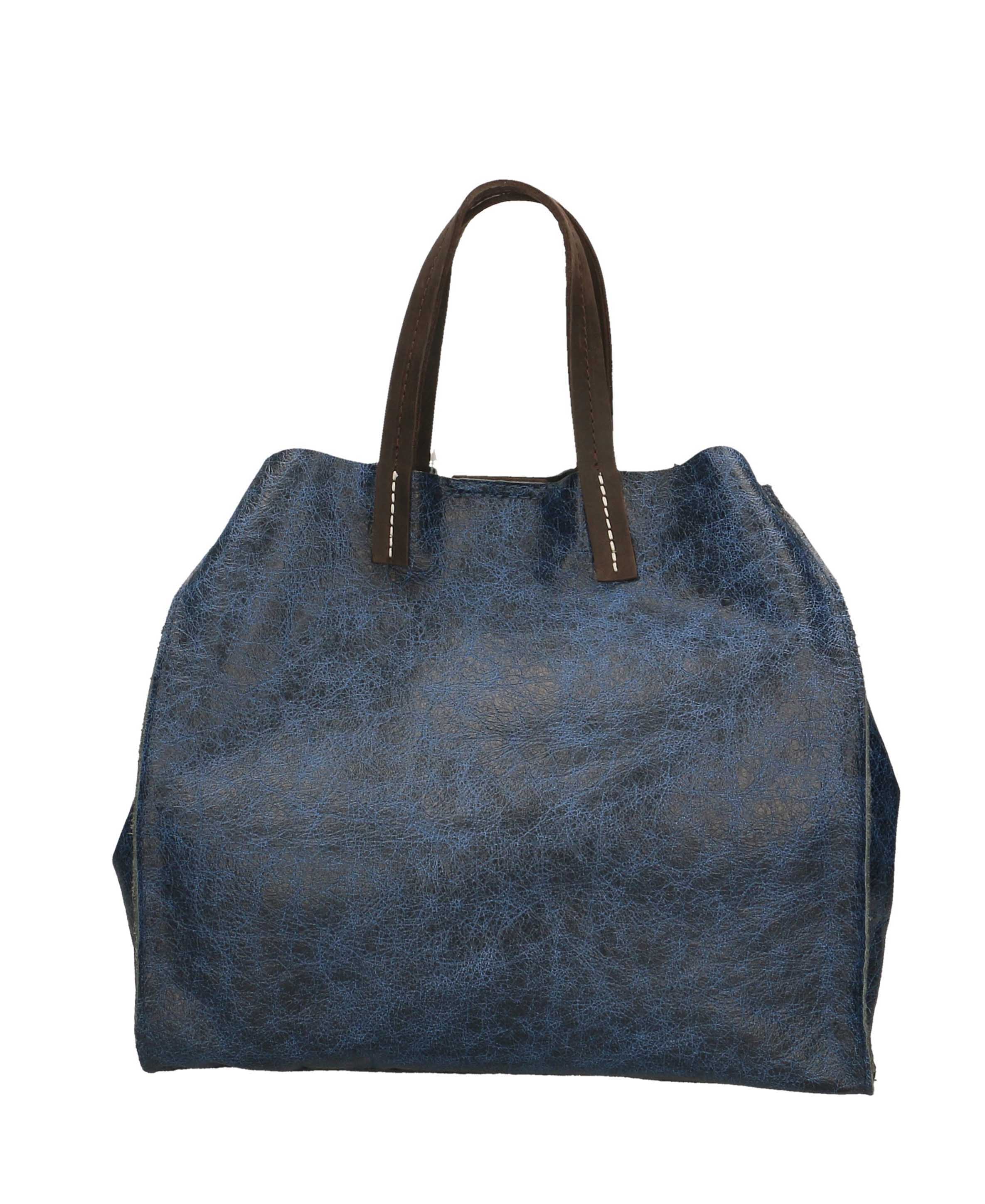 

Деловая сумка Amelie Pelletteria 6568_blue Кожаная Синий