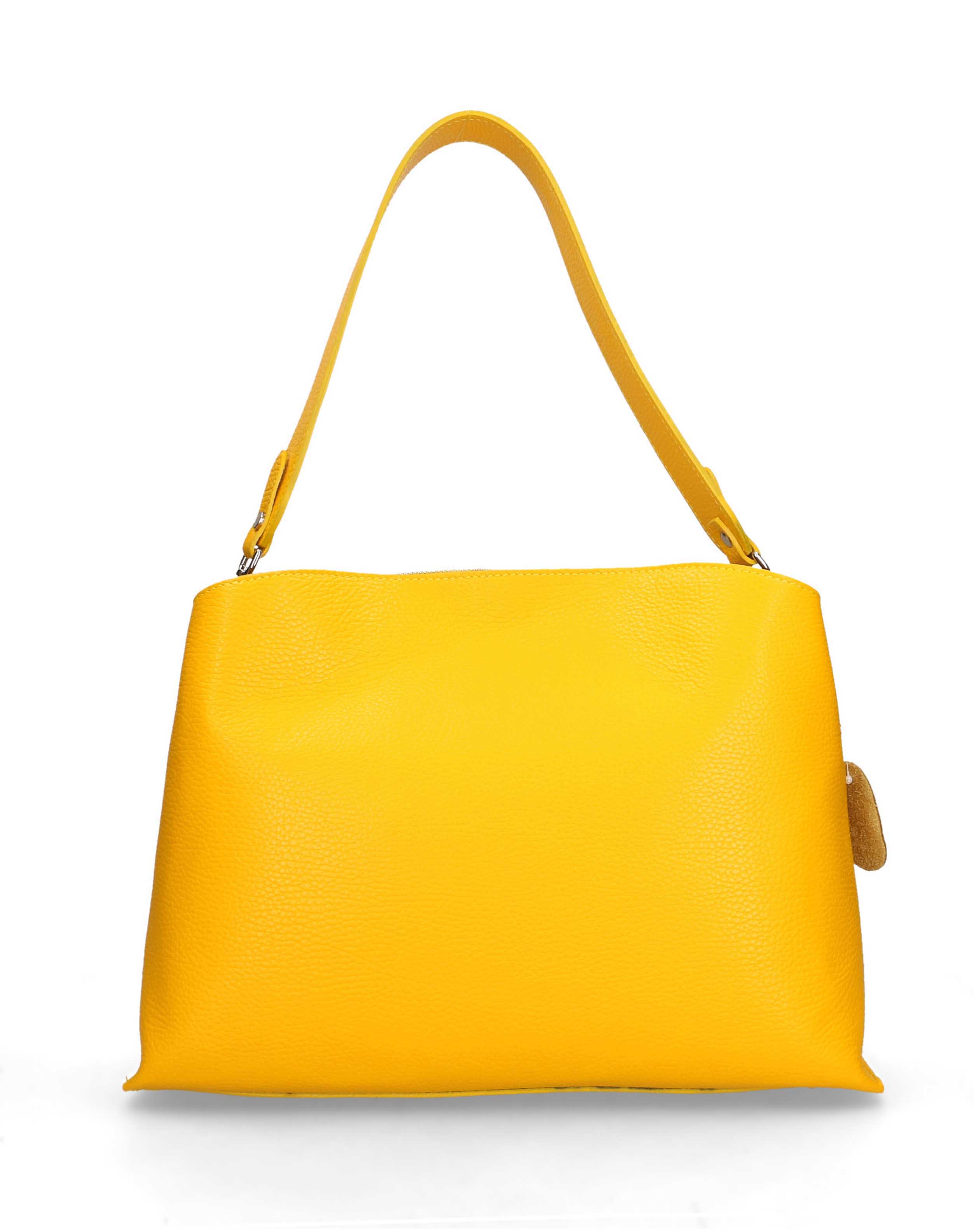 

Сумка На Каждый День Italian Bags 11101_yellow Кожаная Желтый