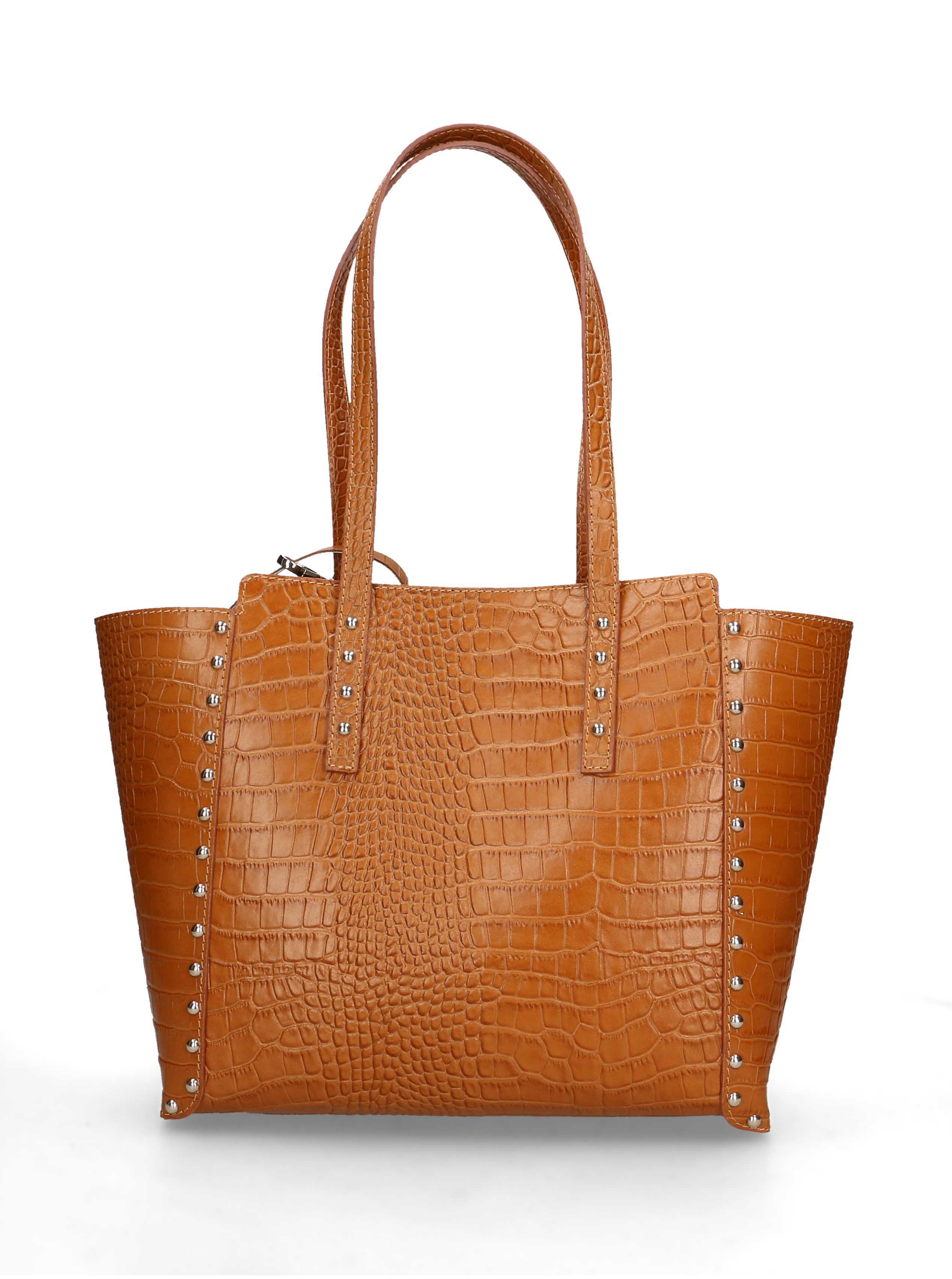 

Сумка На Каждый День Italian Bags 10083_camel Кожаная Коньячный