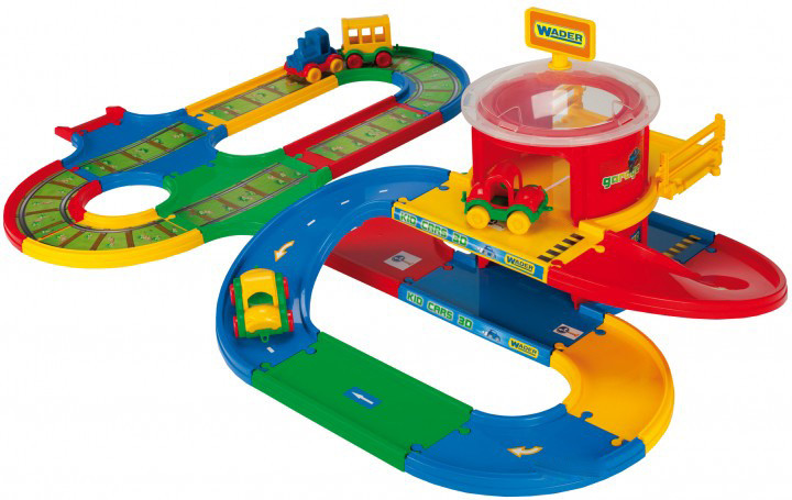 

Игровой набор Вокзал с дорогой Kid Cars 3D Wader 5 м (op803317981)