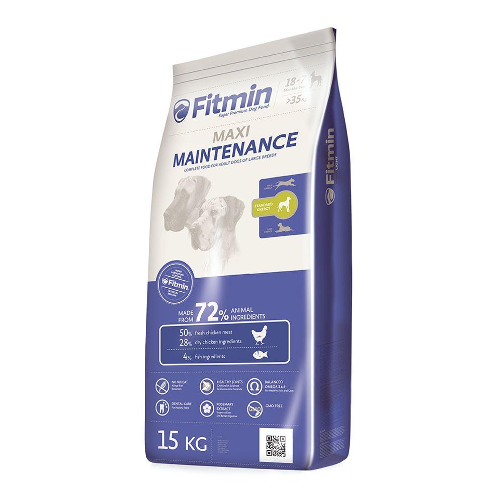 

Сухой корм Fitmin dog maxi maintenance 15 кг для крупных пород собак (ф6441)