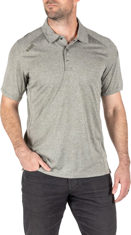 

Поло тактическое 5.11 Tactical Рaramount Short Sleeve Polo 41221-016 XS Heather Grey