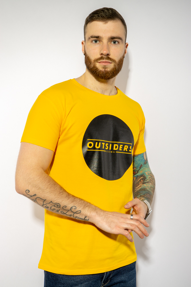 

Футболка мужская Time of Style 85F267 XXL Желтый