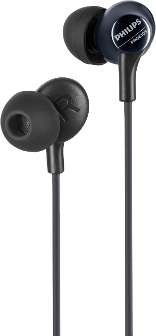 

Наушники Philips PRO6105BK Mic Black
