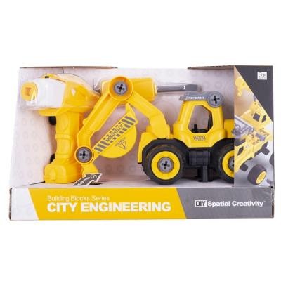 

Конструктор Diy Spatial Creativity Экскаватор с электродвигателем (CJ-1365027)