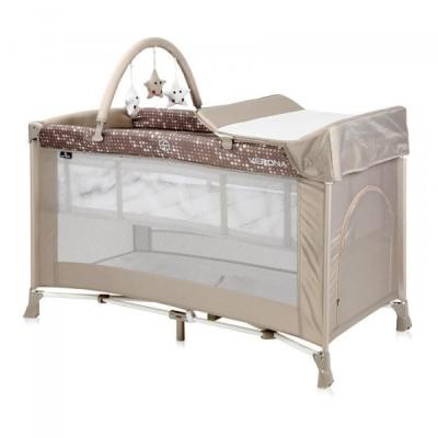 

Детский манеж Bertoni/Lorelli VERONA 2L+ (beige dots)