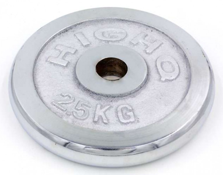 

Блины (диски) хромированные d-30мм Highq Sport ТА-1451 2,5кг (MR10649)