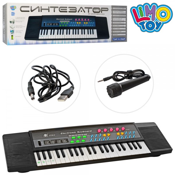 

Музыкальный инструмент LIMO TOY MS-3738 44 клавиши, 63см (BAM001832)