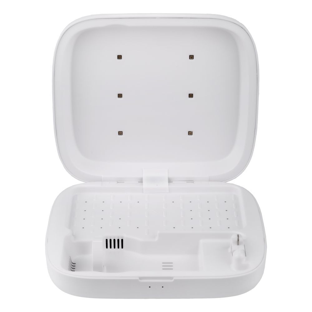 

Беспроводное зарядное устройство ZBS Fast wireless charger/UV Light sterilizing White