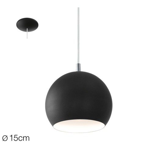 

Светильник на подвесе PETTO LED чорный 3.3W 95836 EGLO