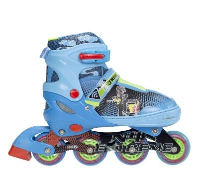 

Роликовые коньки Nils Extreme синие Size 38-41 NJ4605A SKL41-227321
