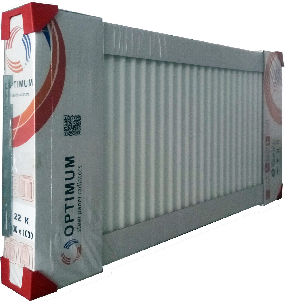 

Радиатор стальной панельный 22 бок Optimum 1800 Белый (000013687)